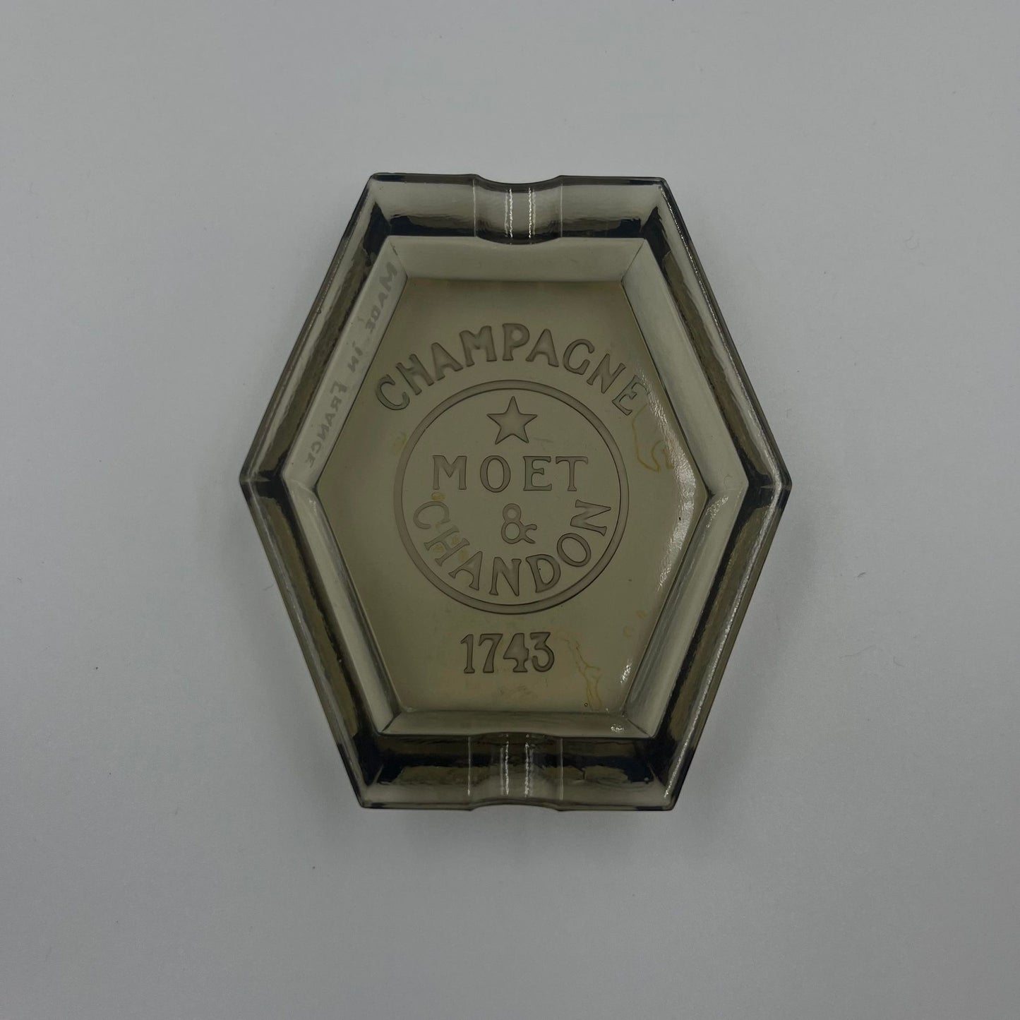 Moët glass Ashtray
