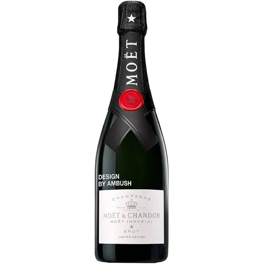 Moët & Chandon x Ambush - Champagne collab - rare moet champagne - design by ambush