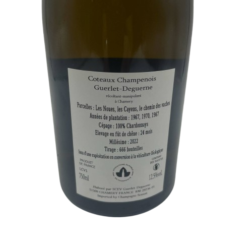 Guerlet-Deguerne Coteaux Blanc “Léonore" 2022