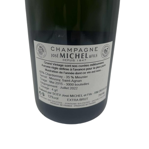 José Michel Grand Vintage 2014